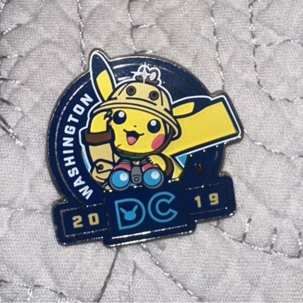 Pikachu Washington DC 2019 Pin